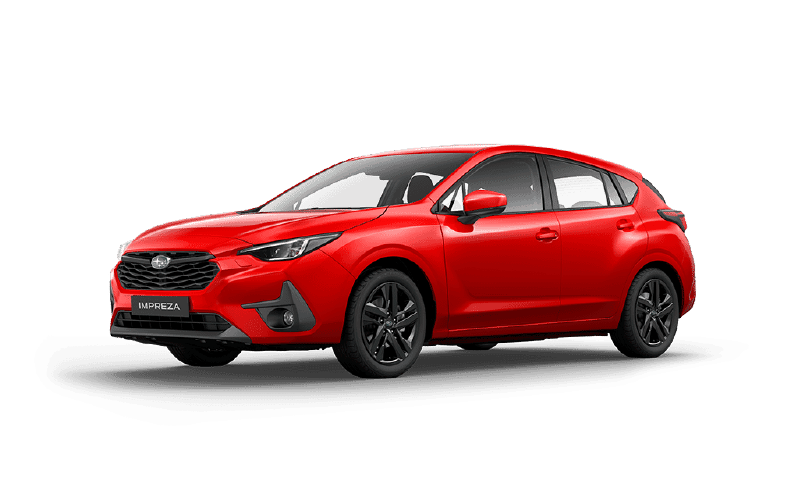 SUBARU IMPREZA color Rojo Puro